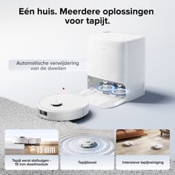 Roborock Qrevo 2 Pro Set-Robotstofzuiger-FlexiArm-technologie-25000 Pa-dubbel anti-klitsysteem-Intensieve tapijtreiniging 15 mm Dweilverhoging-Drogen met 45°C hete lucht en zelfreiniging op 75°C-Roborock SmartPlan 3.0-Reactive Tech obstakelvermijding — thumbnail 2
