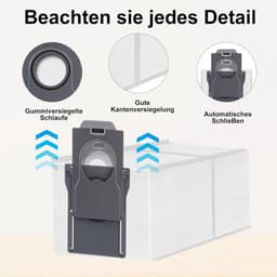 14 stuks stofzuigerzakken geschikt voor Dreame L10s Ultra Gen2/Gen3 L10s Pro Ultra Heat L40 Ultra AE L40s Pro Ultra X50 Ultra Complete - en voor Mova P50 Pro Ultra P70 Pro Ultra E30/Z60 Ultra - stofzuiger — thumbnail 3