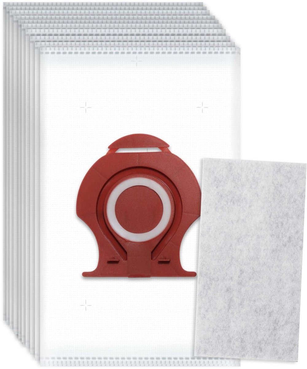16x Dparts stofzakken geschikt voor Miele HyClean Pure CO - Guard M1 series stofzuigzak - stofzuigerzakken met 1 filter - ook voor Guard S1 en L1 TU — afbeelding 1
