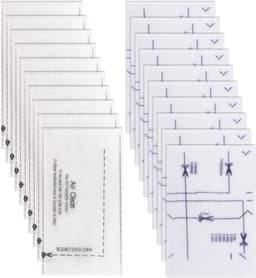 Filterset geschikt voor Miele Stofzuiger – 10x AirClean Filter + 10x Motorfilter – Complete C1 C2 C3, Compact C1 C2, Classic C1 – incl. 5 Reinigingsborstels — thumbnail 2