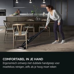 Draadloze Steelstofzuiger - Kruimeldief - Huisstofvrij Maken - Tot 45 Min Looptijd - 0.3 Liter - Grijs — thumbnail 3