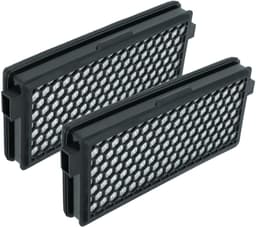 vhbw 2 stofzuigerfilters, compatibel met de Miele Complete C3 Black Diamond EcoLine-stofzuiger – HEPA-actieve-koolfilter, zwart-wit — thumbnail 2