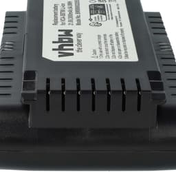 vhbw Vervangende batterij voor Samsung DJ96-00221A, VCA-SBT90E/VT, DJ96-00227A, VCA-SBT90E, VCA-SBT90 voor stofzuigers, zwart (3000 mAh, 21,6 V, Li-ion) — thumbnail 1