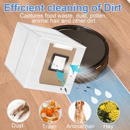 COYICOLI 8 Pack Stofzakken voor Eufy Omni C28 E25 E28 Robot Vacuüm Vervanging - ShopVlot — thumbnail 3