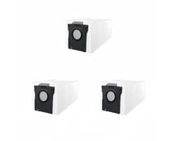 3 Stuks Stofzakken Geschikt voor Dreame D20 Plus & D20 Pro Plus - Vervangt RDB17 - 3L Stofzuigerzakken voor Afzuigstation