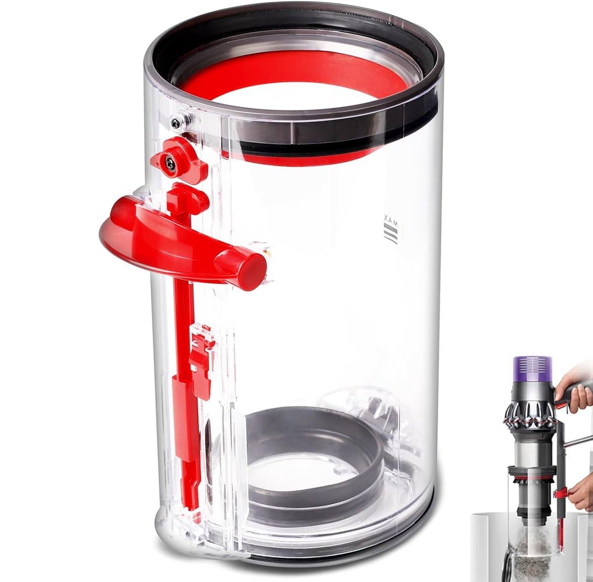 Stofreservoir Compatibel Met Dyson V11 V15 SV14 SV15 SV22 - Stofzuigerreservoir - Vervanging Van De Opvangbak Van De Stofzuiger — afbeelding 1