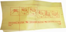 10x Nilfisk open papieren stofzuigerzakken voor series GA71, GS81 - nr. 814550 / 81585000 — thumbnail 4
