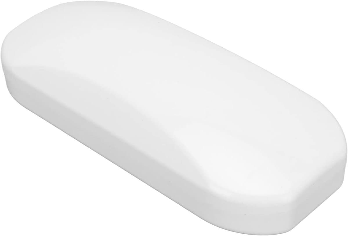 Herbruikbare Kruimelveger - Haarafvalverzamelaar - Efficiënt Schoonmaken - Ingebouwde Opslagruimte - 21 x 9 x 5 cm - Wit — afbeelding 1