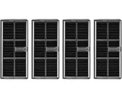 (Set van 4) X40 Ultra vervangende HEPA-filters voor Dreame L10s Ultra Gen 2 / L10S Pro Ultra Heat / X30 Ultra / L40 Ultra / Mova P10 Pro / P50 Pro / P50 Ultra robotstofzuigers – Accessoireset