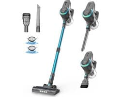 Draadloze Stofzuiger - Handstofzuiger Lichtgewicht - Snelle Dagelijkse Schoonmaak - 40 Minuten Looptijd - 6-in-1 Kit - Waterval