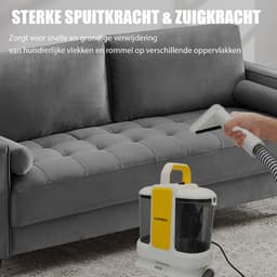 18 kPa tapijt- en meubelreiniger - Vlekkenreiniger voor tapijt, trap, bank en auto - Inclusief accessoires — thumbnail 3
