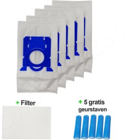 OWO collection Philips, Electrolux, AEG, Tornado, Bolido, Cityline, Clario, Mobilo, S-Bag - 5x stofzak - 1x filter - 5x luchtverfrissers | stofzuigerzakken — thumbnail 4