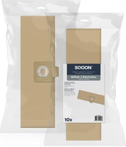 SQOON® Stofzuigerzakken Geschikt voor Electrolux / Nilfisk UZ 934 - Vervangt 1406905020 / 53190073006 / 9001968396 - 10 Stuks — thumbnail 1