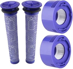 XL Set HEPA Pre- & Post Filter geschikt voor Dyson V7, V8 96747801 Accessoires Vervanging DC58, DC59, DC61, DC74 — thumbnail 1