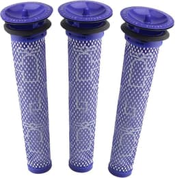XL set Hepa Filter - 3 stuks - Front filters geschikt voor Dyson V6 V7 V8 DC58 DC59 DC61 DC62. — thumbnail 1