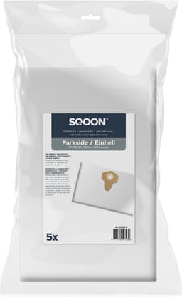 SQOON® - Stofzakken geschikt voor Parkside en Einhell – 5 stuks — thumbnail 2