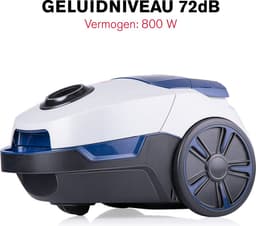 Dirt Devil Stofzuiger met Zak DD2002 - Vacuum Cleaner met HEPA 10 Filter - Stofzuiger met Combiborstel en Kierenzuigmond 800W - Wit — thumbnail 3
