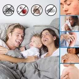 CLEANmaxx Anti-mijtstofzuiger met trilling, anti-mijtstofzuiger voor matrassen en bekledingsoppervlakken, verwijdert 99,9% van de mijten, handstofzuiger met UV-C-licht en HEPA-filter voor mensen met — thumbnail 5