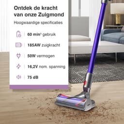 SVENNE® Quick Release Mondstuk Parketborstel – Accessoires en Onderdelen voor Steelstofzuiger – Zuigmond Geschikt voor Dyson V15 / V11 / V10 / V8 / V7 – Wasbaar Opzetstuk – Langdurig Gebruik — thumbnail 2