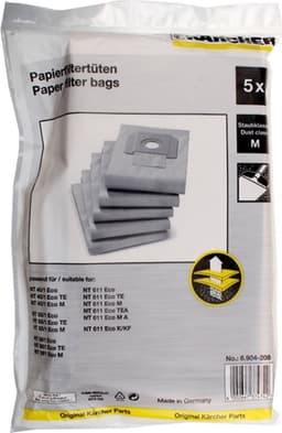 KARCHER - STOFZUIGERZAKKEN NT561ECO - 69042080 — thumbnail 2