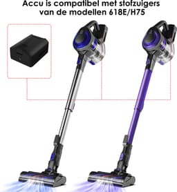Elekiatech Steelstofzuiger Accu - 2600 mAh - alleen geschikt voor Elekiatech modellen XL315, XL316 — thumbnail 2