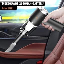 Ferodelli Kruimeldief - Handstofzuiger - Snoerloos - Auto Stofzuiger - Caravan - Car Vacuum Cleaner - Draadloos - Best Verkocht — thumbnail 5