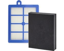 Filter set geschikt voor AEG LX7 en LX8 fijnstoffilter en Hygiëne HEPA Filter AUSK11 foamfilter stofzuigerfilter allergiefilter - 1184255014 - 7321423161707 FC8031/01