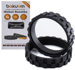 Banden voor IROBOT ROOMBA serie 500, 600, 700, 800 en 900 (2 stuks) - antislip - buitengewone grip - eenvoudige montage - product gemaakt in Spanje van de beste kwaliteit. — thumbnail 1