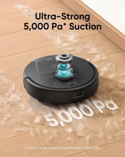 eufy Clean L60 Hybrid SES Robotstofzuiger met dweilfunctie - Robot Vacuum - 5.000Pa Zuigkracht - Met automatisch leegstation - Bestuurbaar via smartphone — thumbnail 4