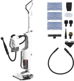 Polti Vaporetto 3 Clean Verticale stofzuiger AC Droog en nat Schuim Zakloos 0,5 l 1800 W Wit — thumbnail 1