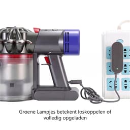 Sogiol® Oplader Geschikt voor Dyson V10 V11 - Oplader -Stofzuiger Oplader- Kabel 1,8 m - Stofzuiger Stroomadapter - Universeel - netadapter — thumbnail 3