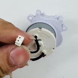 Zijborstel Motor - Reserveonderdeel Stofzuiger - Stofzuigen - Stille Bedrijf - 59 Gram - Zwart — thumbnail 5