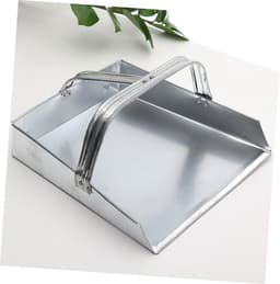 Mini Stofblik - Tafel Stoffer - Keuken Schoonmaken - Roestvrij Staal - 27 cm - Zilver — thumbnail 2