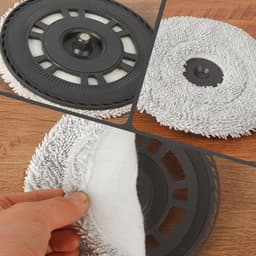 PromoHome 4 Dweilwissers en 2 Dweilplaten Geschikt voor Dreame L20 Ultra L10s Ultra Gen2 L10s Pro Ultra Heat X40 Ultra X40 Master L40 Ultra X30 Ultra - Reserverangen Robotstofzuiger — thumbnail 4