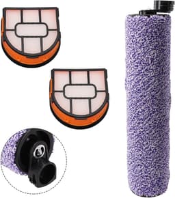 Geschikt voor Shark AW201 WD201 WD201 WD101 WD100 vloerreiniger roterende borstel en filter, reiniger accessoires, borstel en filter set — thumbnail 2