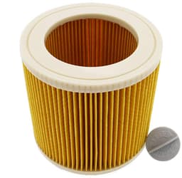 Vervangende stoffilterzakken voor Karcher stofzuigers- inclusief cartridge HEPA-filter voor de modellen WD2250- WD3.200- MV2- MV3 en WD3. — thumbnail 1