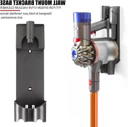 Allecto - Wandmontage Dock-laadstation - Muurbeugel - ABS - Geschikt voor Dyson V7 V8-serie - Oplaadstation - Handstofzuiger accessoires — thumbnail 2