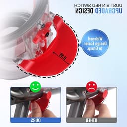 Grote wasbare stofcontainer voor Dyson V11, V15, SV14, SV15, SV22 - Vervangende onderdelen, compatibel en duurzaam — thumbnail 2