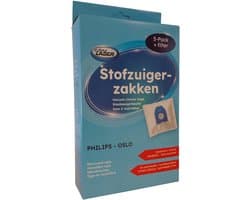 Aqua Laser Stofzuigerzakken - 30 stuks - incl. 6 filters - geschikt voor Philips stofzuiger