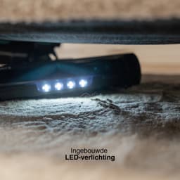 Achaté Steelstofzuiger V2 Draadloos – 300W Krachtige Stofzuiger Zonder Zak – Handstofzuiger & Kruimeldief – HEPA Filter – 4 Opzetstukken – LED Verlichting – Wandmontage – 50 min Accu — thumbnail 5