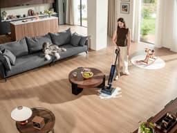 Tineco Floor One S7 Max Pro - Nat en droog stofzuiger en dweil - Smart-Sensing StreakFree schraper - HydroBurst - 85℃ Sneldroogtechnologie - 45dB(A)* Geluidsarm drogen - 60 Min accu - Triple-Sided Edge Schoonmaak routine - 180° Lay-Flat — thumbnail 3