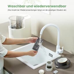5 stuks HEPA-filteraccessoires-voor Dreame L10s Ultra Gen 2 / X40 Ultra / X40 Master / L40 Ultra / L10s Pro Ultra / X30 Ultra / L10s Ultra Gen 3 stofzuiger-actieve koolstoffilter-reserveonderdelen — thumbnail 4