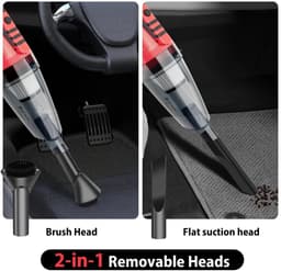 Cellista Handstofzuiger Draadloos 2-in-1 - Auto Stofzuiger - Kruimeldief - Accu Stofzuiger 21V 0,6L - Compact en Krachtig voor Auto en Thuis — thumbnail 4