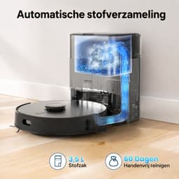 AIRROBO T20 – Robotstofzuiger - met droog zuigen, dweilfunctie en oplaadstation (60 dagen stofvrij) – App & spraakbediening – Voor haar van huisdieren & harde vloeren – 2 jaar garantie — thumbnail 5