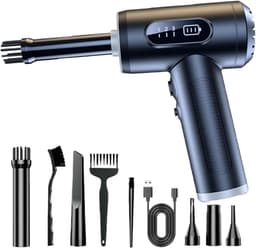 Draagbare Reiniger - Kruimelzuiger Blazer - Auto Huis - Dubbele Functie - 500 Gram — thumbnail 2