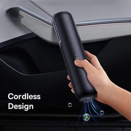 Draagbare Autostofzuiger - Kruimeldief - Auto en thuis - 4000Pa Zuigkracht - 500g Capaciteit - Zwart — thumbnail 5