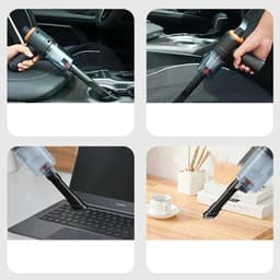 Draagbare Stofzuiger - Handstofzuiger Kruimeldief - Auto Huis Reinigen - Sterke Zuigkracht Draadloos - 400 Gram Gewicht - One Color — thumbnail 2