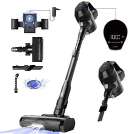 Elekiatech Steelstofzuiger Draadloos - 50000Pa - 50 Min Gebruikstijd - 1.8L Stofbak - LED display – voor Harde Vloeren, Tapijt en Dierenharen — thumbnail 1