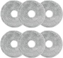 Zes microvezel reinigingsdoekjesvoor voor de robotstofzuigers Dreame L10s Ultra Gen 3/Gen 2/L10s Pro Ultra Heat/X40/X50 Ultra Complete, Mova E30 Ultra/Mova P50 Pro Ultra, L10s/L40/X30 Ultra en Xiaomi X10+/X20+. — thumbnail 1