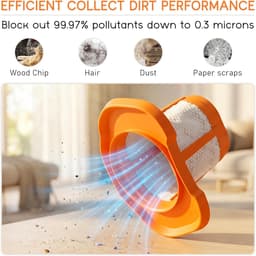 Set van 6 accessoires geschikt voor BLACK+DECKER handstofzuigers, inclusief filters en cartridges. — thumbnail 4
